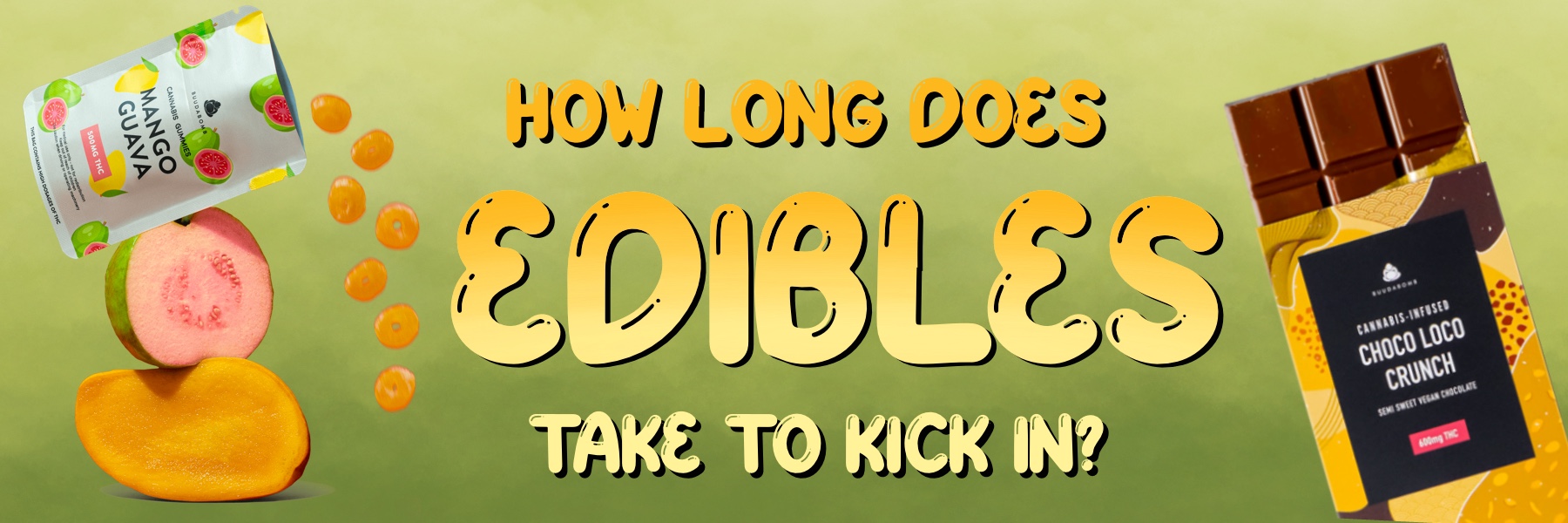 How long does edibles take to kick in?