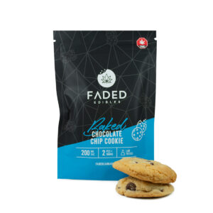 Faded Cannabis Chocolate Chip Cookie