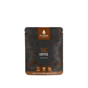 Faded Cannabis THC Coffee Beverage