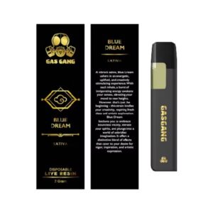 gas gang live resin vape sativa