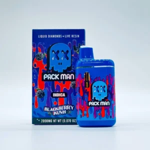 packman disposable vape blackberry kush