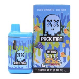 pack man disposable vape slurricane