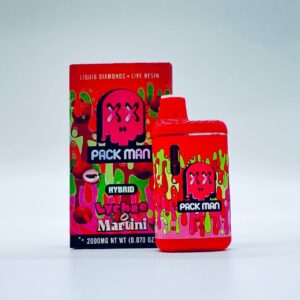 pack man lychee martini disposable vape