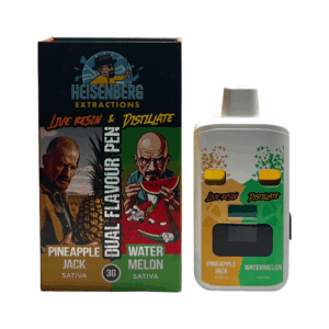 heisenberg extractions dual vape 3g sativa