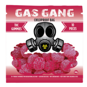 gas gang sour cherries edibles