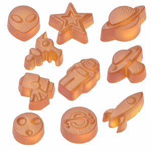 Stellar Creamsicle Gummy Pieces