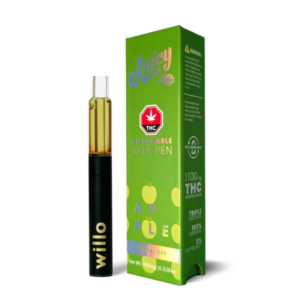 juicy willo apple sativa 1100mg
